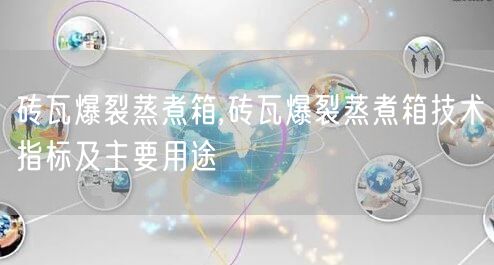 砖瓦爆裂蒸煮箱,砖瓦爆裂蒸煮箱技术指标及主要用途(图1)