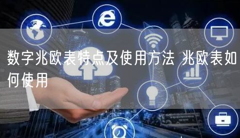 数字兆欧表特点及使用方法 兆欧表如何使用(图1)