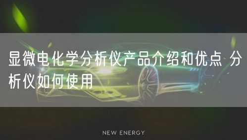 显微电化学分析仪产品介绍和优点 分析仪如何使用(图1)