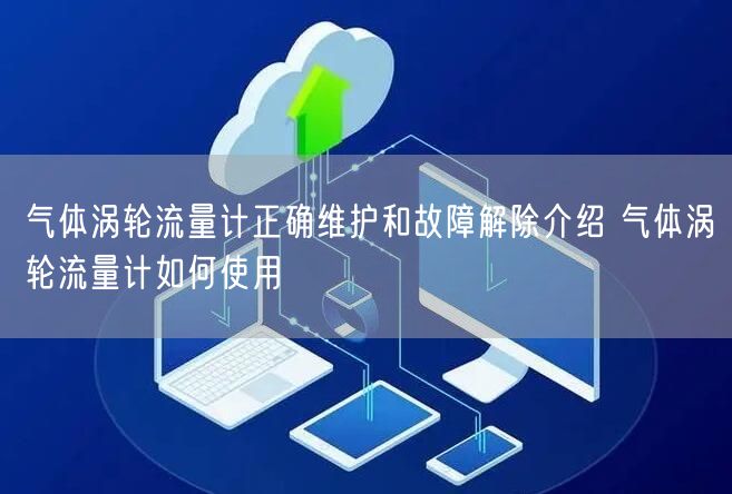 气体涡轮流量计正确维护和故障解除介绍 气体涡轮流量计如何使用(图1)